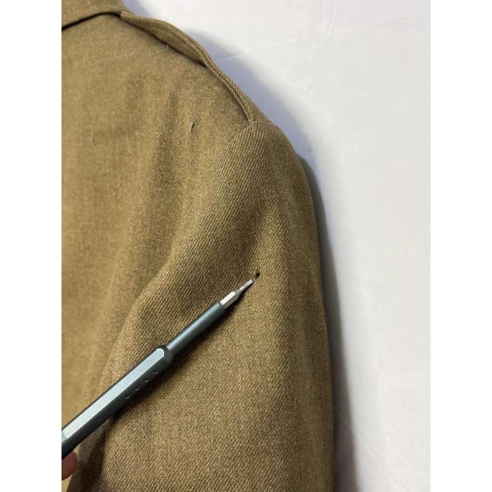 US‎ Army Air Force Uniform Jackets Brown 1940s Patches Original 40R Vintage - Picture 13 of 16